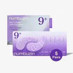 Numbuzin 9+ Nad+ Collagen Eye Patches (5 Sheets)