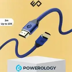 Powerology 8K HDMI Braided Cable 3M - Purple