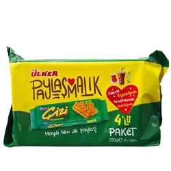 Family-Size Cheesy Crackers 280g