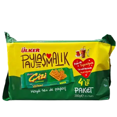 Family-Size Cheesy Crackers 280g