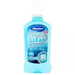 wisdom fresh and clean mouthwash