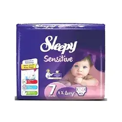 Sleepy Sensitive Diapers No.7 (XX Large) 24pcs