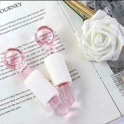 Small Size Ice Gemstone Facial Massage Ball, Crystal Ice Roller For Skin Care