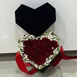 Heart Shaped Flower Box