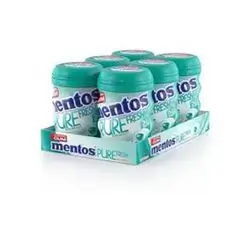 Mentos Gum Wintergreen Mint 56gx6