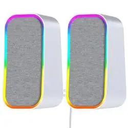 Fantech groovw dual mode gaming speaker GS304 white
