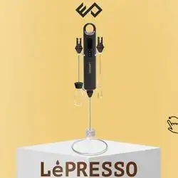 LePresso 3 In 1 Frother - Black