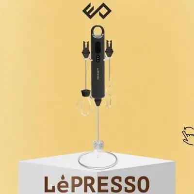 LePresso 3 In 1 Frother - Black