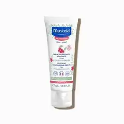 Mustela Baby Face moisturizing cream 40 ml /كريم موستيلا بيبي المهدئ - مرطب للوجه للبشرة الحساسة للغاية - مع الأفوكادو الطبيعي وأمبير. Schizandra Berry - خال من العطور