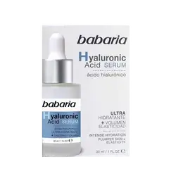 Hyaluronic Acid Serum Intense Hydration Plumper Skin + Elasticity 30ml _ babaria