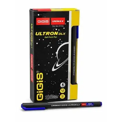 GIGIS UNIMAX PEN 1.0 mm ,12PCS BLUE
