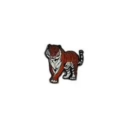 Tiger body metal sticker