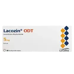 Lacozin ODT (Levocetirizine Dihydrochloride 5mg) 30 Orodispersible Tablets _ La Colina