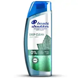 Head & Shoulders Deep Clean For Severe Itchy Scalp, Anti-Dandruff Shampoo, Free of Silicones, Parabens and Paraffins, 400ml