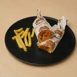 Fries Sandwich With Iraqi Samoon