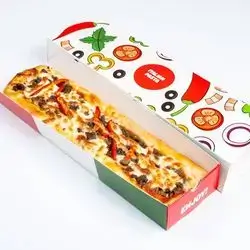 Sliced Bolognese Pizza