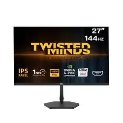 Twisted Minds Eco Series 27" FHD 144Hz IPS 1MS Gaming Monitor