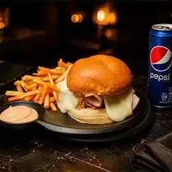 BBQ Turkey Bacon Burger Combo
