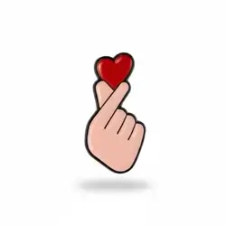 Heart Finger Sticker