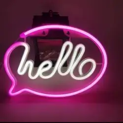 Hello LED Lamp