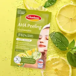 Schaebens AHA Peeling sheet Mask 62% Renewal booster