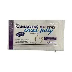 Kamagra 50Mg (Sildenafil) Ajanta Oral Jelly
