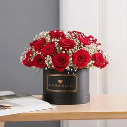 Box of Red Roses