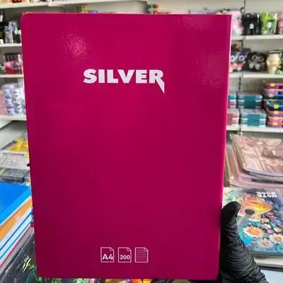 SILVER Note Book 200