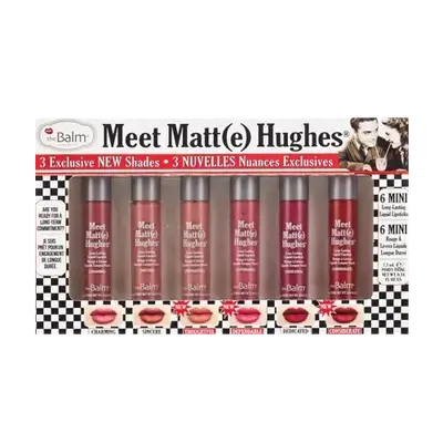 Meet Matt(e) Hughes 6 Mini Long-Lasting Liquid Lipsticks Vol.14 _ the Balm