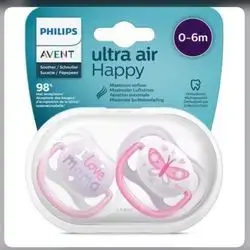 Avent Ultra Air Happy Pacifier 0-6 months