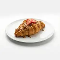 Croissant with lotus souce