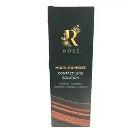 Rose Multi-Purpose Contact Lens Solution 120ml