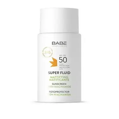 BABÉ Super Fluid Mattifying Sunscreen SPF 50 (With Niacinamide)