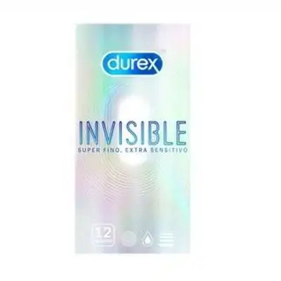 durex invisible extra thin _ 12 condoms