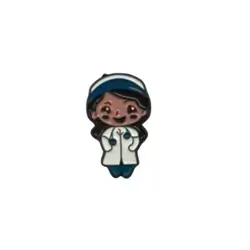 blue nurse sticker