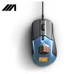 SteelSeries Rival 310 PUBG Edition Gaming Mouse - 12,000 CPI TrueMove3 Optical Sensor - Split-Trigger Buttons - RGB Lighting