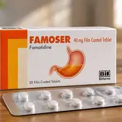 Famoser 40mg (famotidine) 30 tablets
