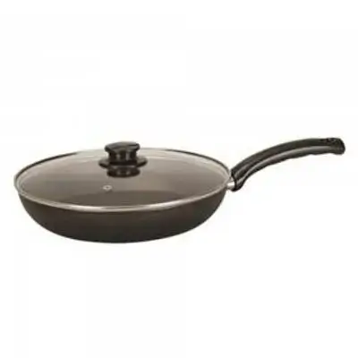 Mehtap Onyx Pan With Glass Lid 30 Cm - IT3027KTEFLN