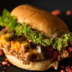 Spicy Crunchy Chicken Burger