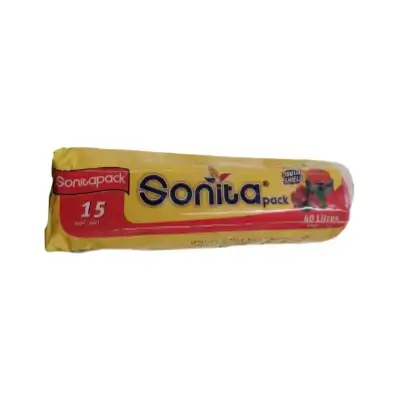 Sonita Pack Garbage Bags Strawbe40l