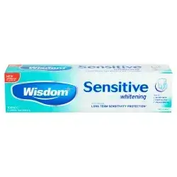 wisdom sensetive whitening toothpaste fresh mint 100ml