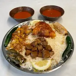Fried Mansaf And Chicken - 2 Person