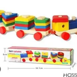 Intellectual Wooden Train