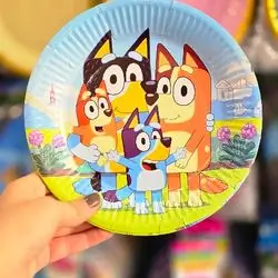 disposable paper plate