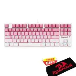 RGB Gaming Keyboard Redragon Cass K645W + Mouse Pad REDRAGON