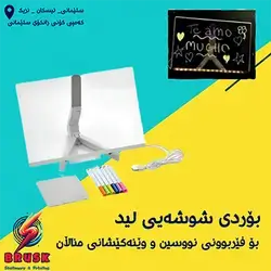 Transparent LED Drawing Board