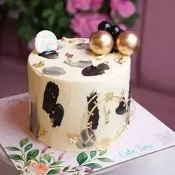 Vanilla And Walnut Cake