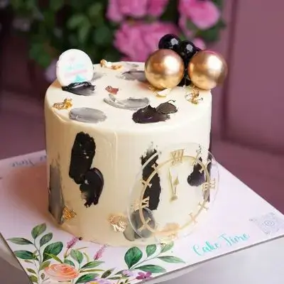 Vanilla And Walnut Cake