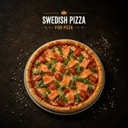 Fish pizza