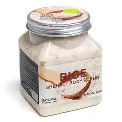 Body Scrub Rice With Salt 500 Ml